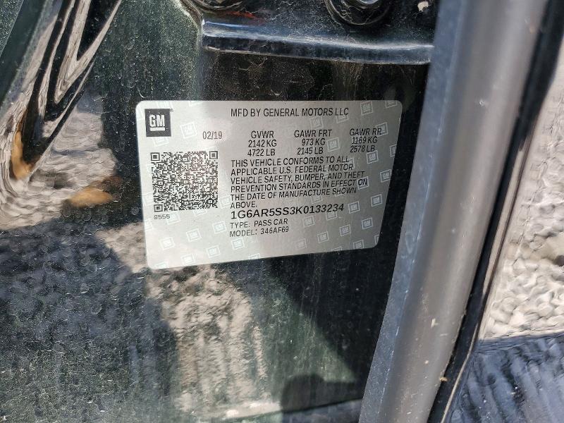 Продажа на аукционе авто 2019 Cadillac Cts, vin: 1G6AR5SS3K0133234, номер лота: 54049316