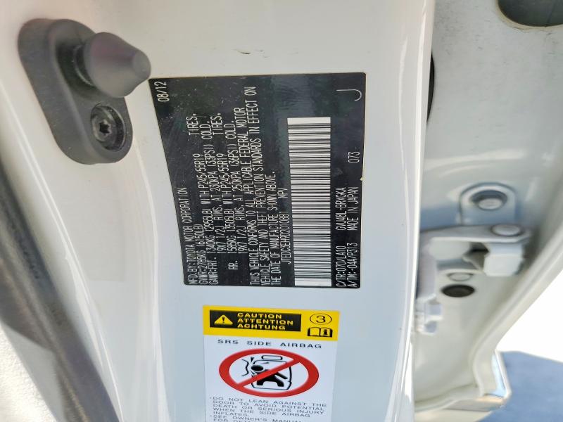 52819536 :رقم المزاد ، JTEDC3EH9D2010881 vin ، 2013 Toyota Highlander مزاد بيع