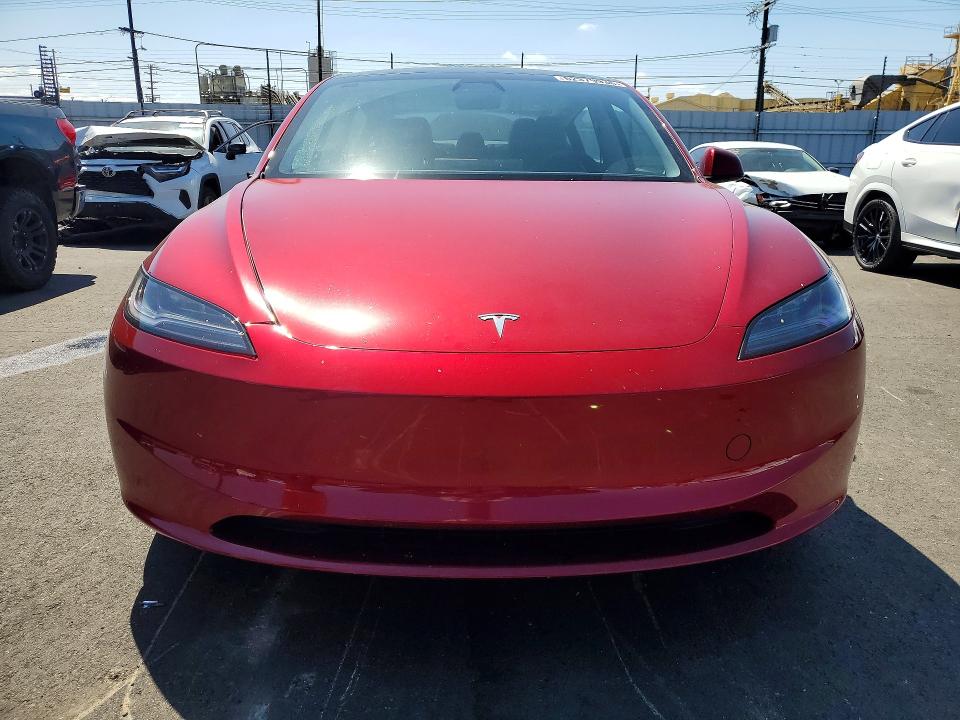 2025 Tesla Model 3 მანქანა იყიდება აუქციონზე, vin: 5YJ3E1EA5SF076470, აუქციონის ნომერი: 52379936