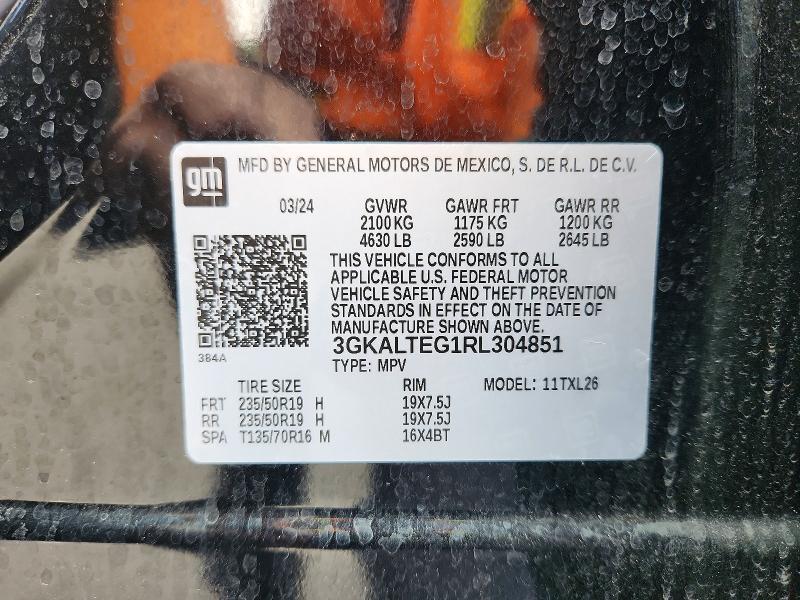 Aukcja sprzedaży 2024 Gmc Terrain, vin: 3GKALTEG1RL304851, numer aukcji: 54529056