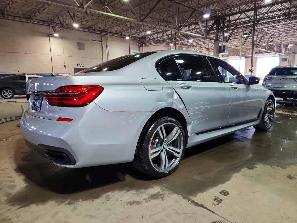 52499526 :رقم المزاد ، WBA7E2C56KB217513 vin ، 2019 Bmw 740 مزاد بيع