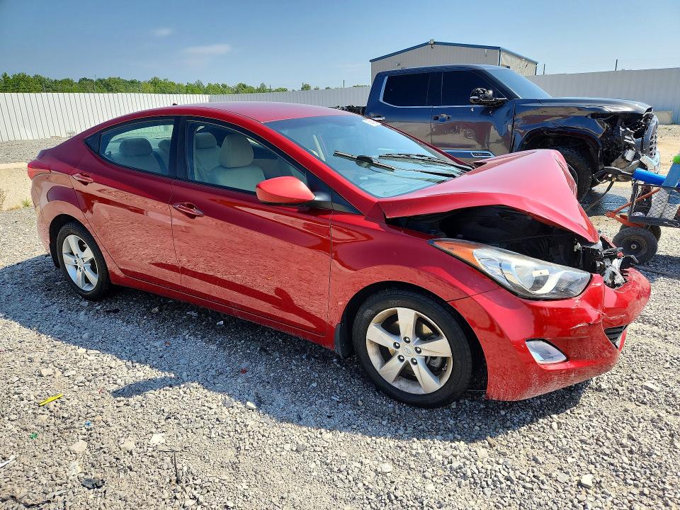 2013 Hyundai Elantra მანქანა იყიდება აუქციონზე, vin: KMHDH4AE8DU776673, აუქციონის ნომერი: 53645296