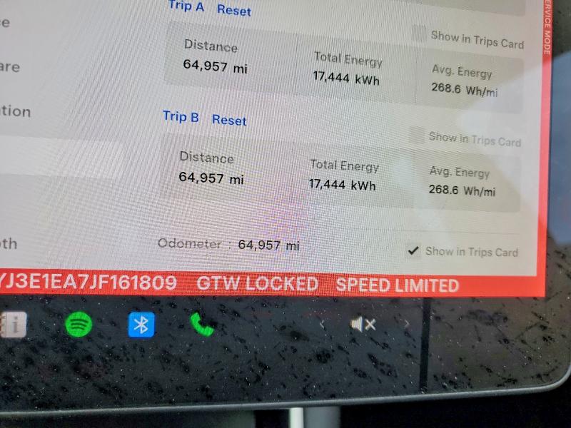 Aukcja sprzedaży 2018 Tesla Model 3, vin: 5YJ3E1EA7JF161809, numer aukcji: 51874086
