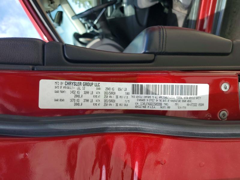 55135956 :رقم المزاد ، 1C4RJFAG6DC505998 vin ، 2013 Jeep Grand Cherokee مزاد بيع