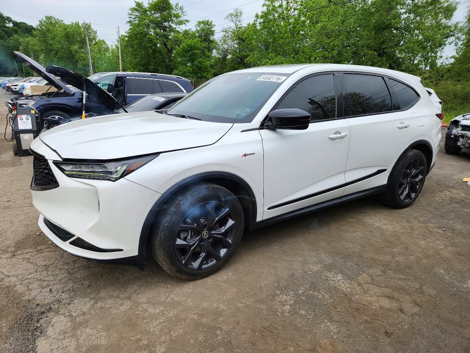2022 Acura Mdx მანქანა იყიდება აუქციონზე, vin: 5J8YE1H01NL002930, აუქციონის ნომერი: 54692716
