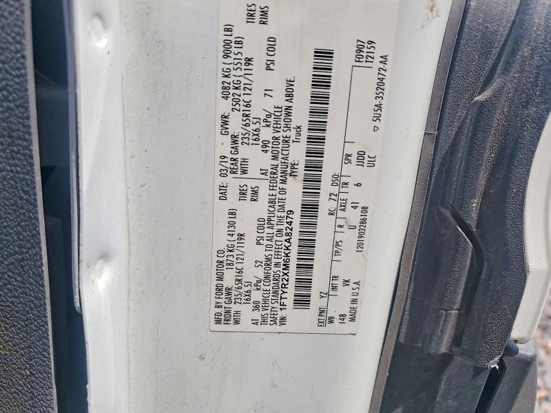 Aukcja sprzedaży 2019 Ford Transit, vin: 1FTYR2XM6KKA82479, numer aukcji: 53101686