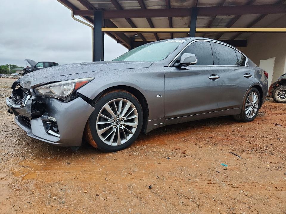 2018 Infiniti Q50 მანქანა იყიდება აუქციონზე, vin: JN1EV7AR8JM433379, აუქციონის ნომერი: 52273286