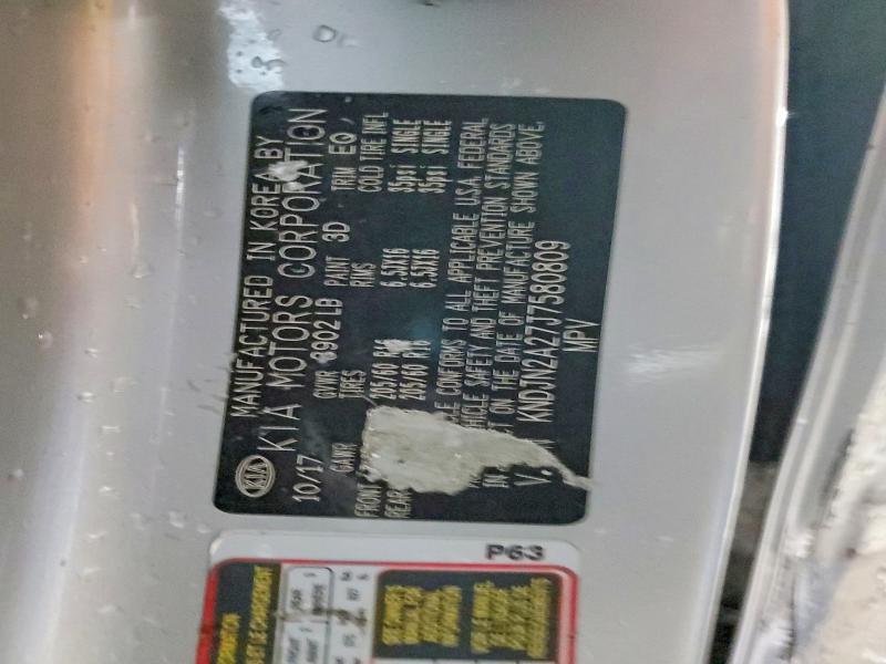 52725346 :رقم المزاد ، KNDJN2A27J7580809 vin ، 2018 Kia Soul مزاد بيع