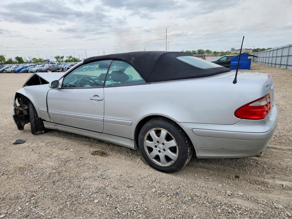 2001 Mercedes-benz Clk მანქანა იყიდება აუქციონზე, vin: WDBLK65G31T091764, აუქციონის ნომერი: 52535906