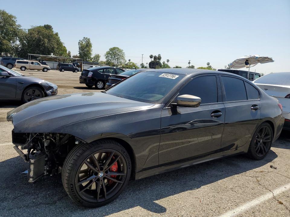 2022 Bmw M340i მანქანა იყიდება აუქციონზე, vin: 3MW5U7J0XN8C78240, აუქციონის ნომერი: 52912706