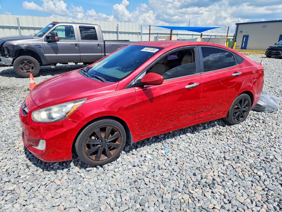 Auction sale of the 2012 Hyundai Accent, vin: KMHCU4AE5CU195301, lot number: 54631086
