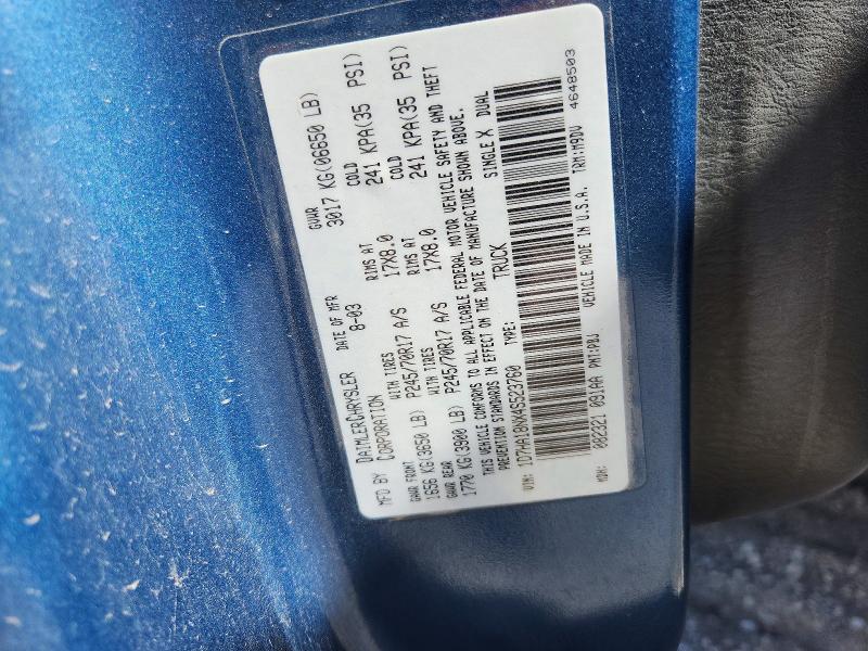 Продажа на аукционе авто 2004 Dodge Ram 1500, vin: 1D7HA18NX4S523760, номер лота: 49674646