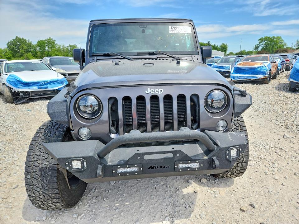 2017 Jeep Wrangler Unlimited მანქანა იყიდება აუქციონზე, vin: 1C4BJWDG8HL730717, აუქციონის ნომერი: 52833766