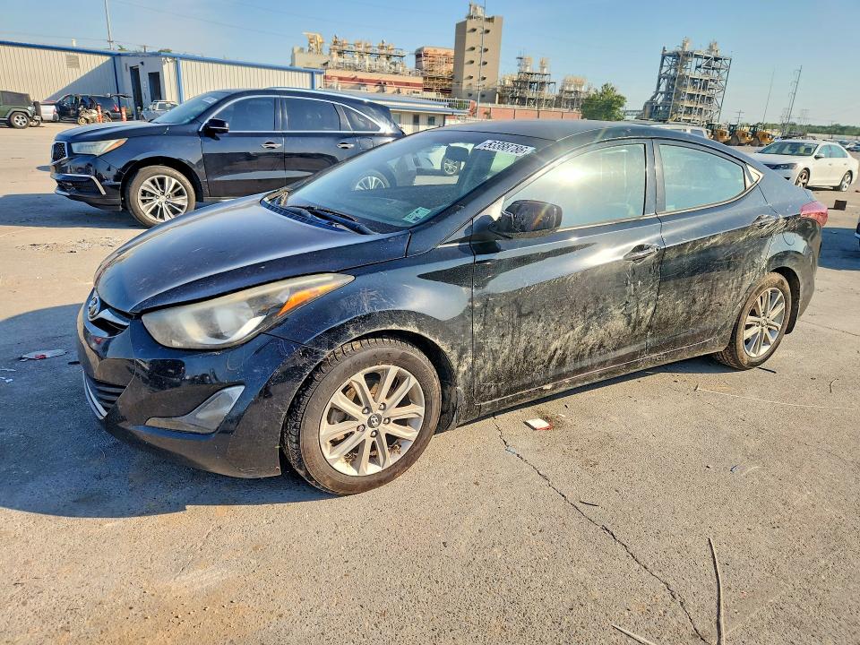 2016 Hyundai Elantra მანქანა იყიდება აუქციონზე, vin: KMHDH4AE1GU544369, აუქციონის ნომერი: 53388786