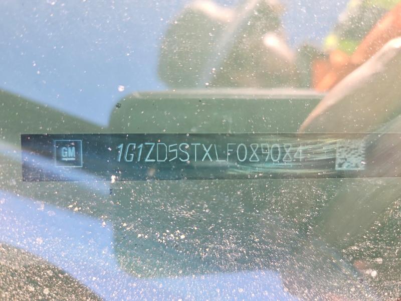 54178206 :رقم المزاد ، 1G1ZD5STXLF089084 vin ، 2020 Chevrolet Malibu مزاد بيع