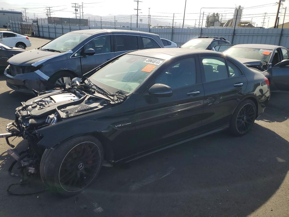 2021 Mercedes-benz C მანქანა იყიდება აუქციონზე, vin: W1KWF8HBXMR609102, აუქციონის ნომერი: 49964816