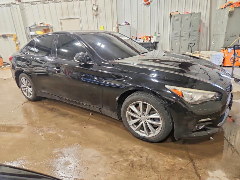 Продаж на аукціоні авто 2014 Infiniti Q50, vin: JN1BV7AR3EM689244, номер лоту: 53196846