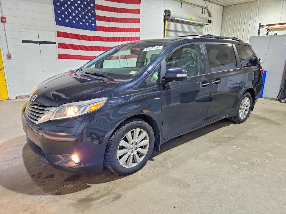 Продаж на аукціоні авто 2017 Toyota Sienna, vin: 5TDDZ3DC0HS184328, номер лоту: 52477036
