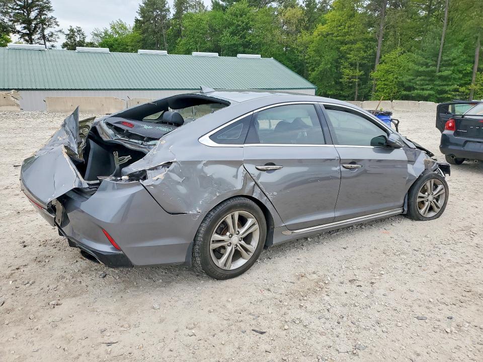 2018 Hyundai Sonata მანქანა იყიდება აუქციონზე, vin: 5NPE34AF0JH706025, აუქციონის ნომერი: 54593906