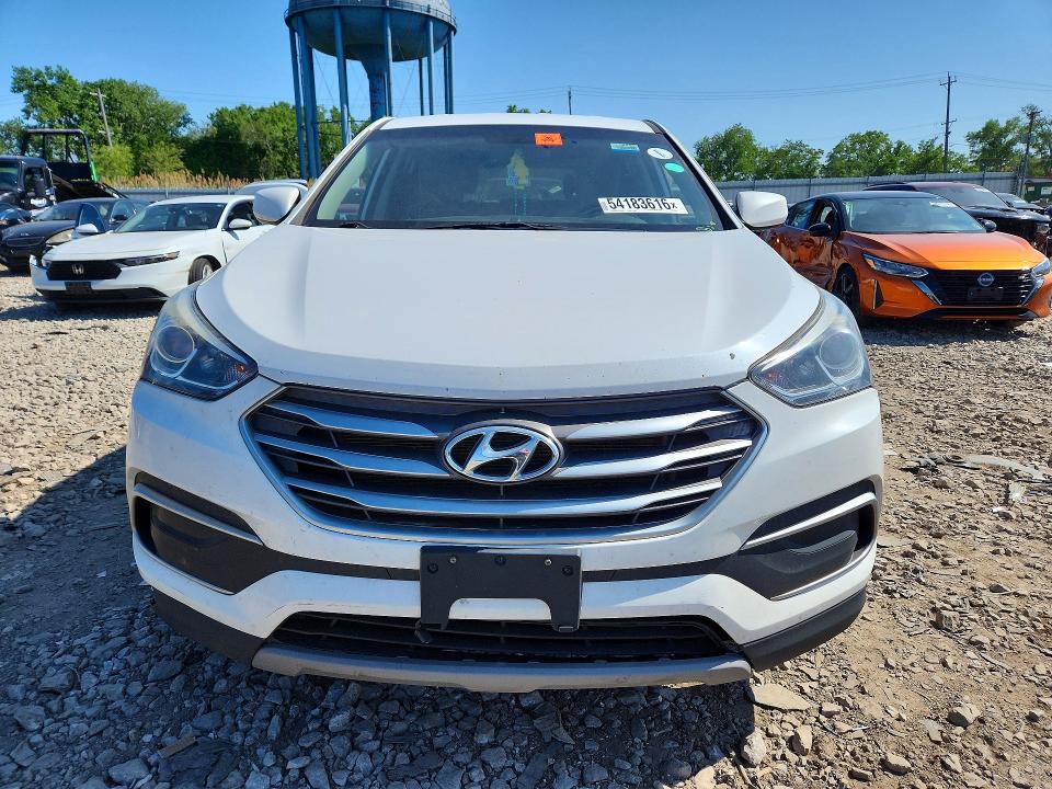 2018 Hyundai Santa Fe Sport მანქანა იყიდება აუქციონზე, vin: 5XYZT3LB5JG553221, აუქციონის ნომერი: 54183616