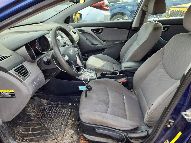 55064756 :رقم المزاد ، KMHDH4AE1DU489160 vin ، 2013 Hyundai Elantra مزاد بيع