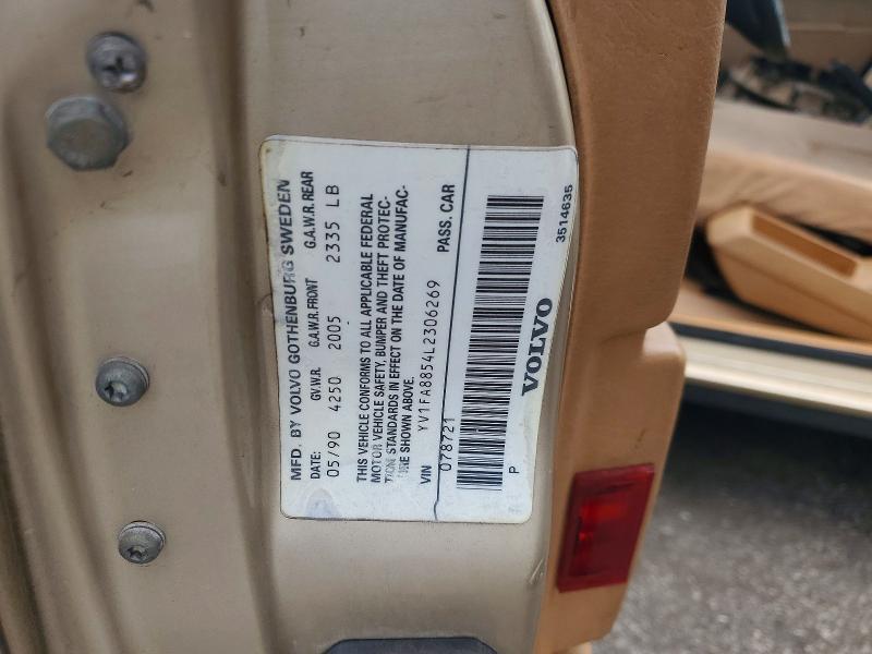 Продаж на аукціоні авто 1990 Volvo 740, vin: YV1FA8854L2306269, номер лоту: 55026306
