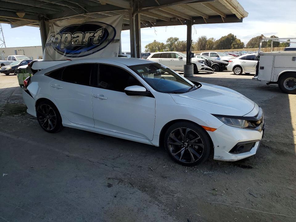 Aukcja sprzedaży 2021 Honda Civic, vin: 2HGFC2F87MH504736, numer aukcji: 53765506