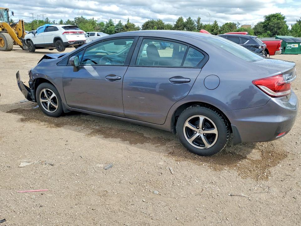 54325356 :رقم المزاد ، 19XFB2F72FE079210 vin ، 2015 Honda Civic مزاد بيع
