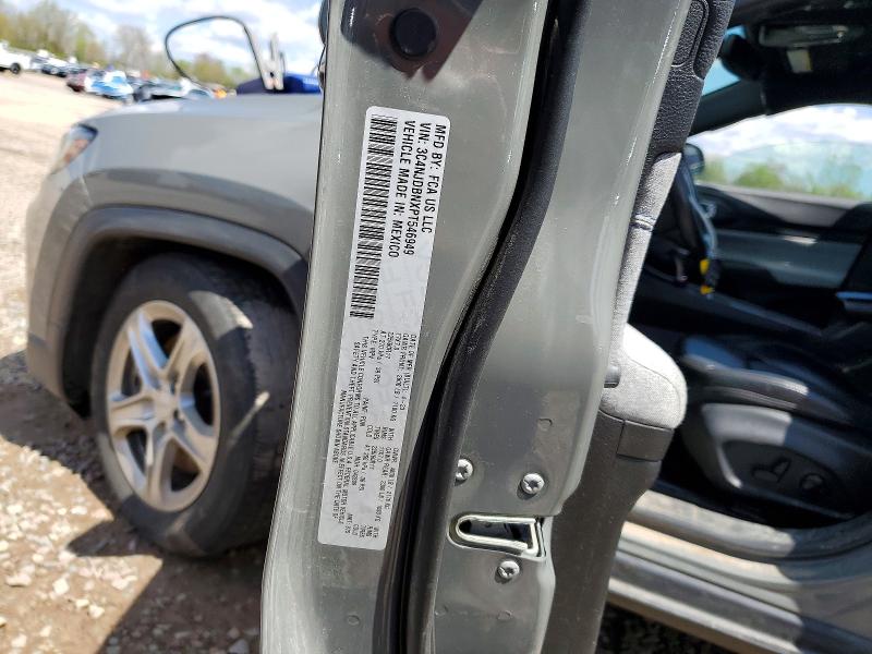52670556 :رقم المزاد ، 3C4NJDBNXPT546949 vin ، 2023 Jeep Compass مزاد بيع