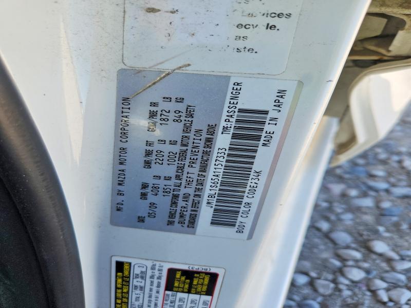 53582596 :رقم المزاد ، JM1BL1S65A1157333 vin ، 2010 Mazda 3 مزاد بيع