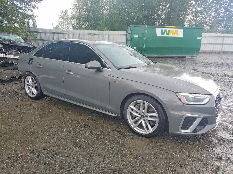 2024 Audi A4 მანქანა იყიდება აუქციონზე, vin: WAUEAAF43RN010750, აუქციონის ნომერი: 53459676