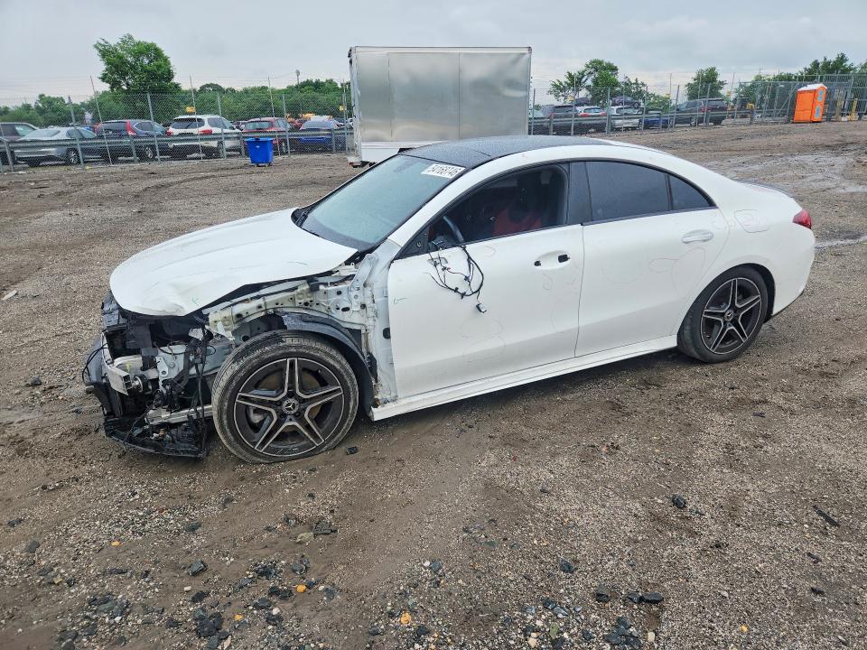 2022 Mercedes-benz Cla მანქანა იყიდება აუქციონზე, vin: W1K5J4HB0NN253044, აუქციონის ნომერი: 54168746