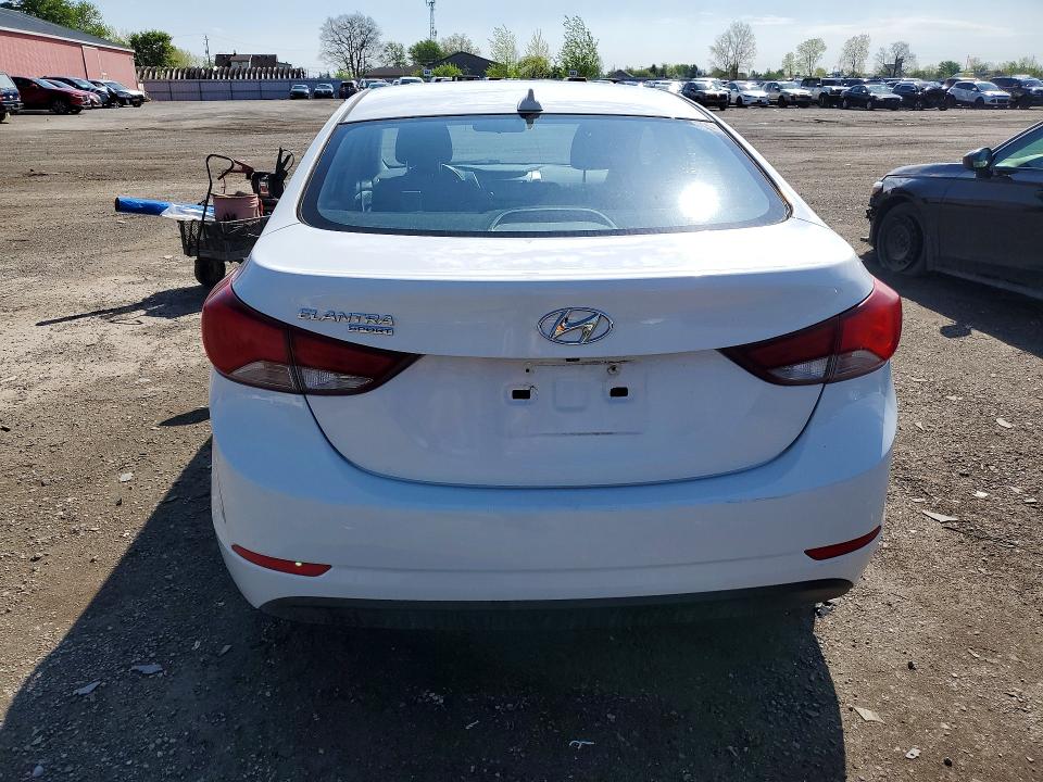Продаж на аукціоні авто 2016 Hyundai Elantra, vin: KMHDH4AE6GU556744, номер лоту: 53970426