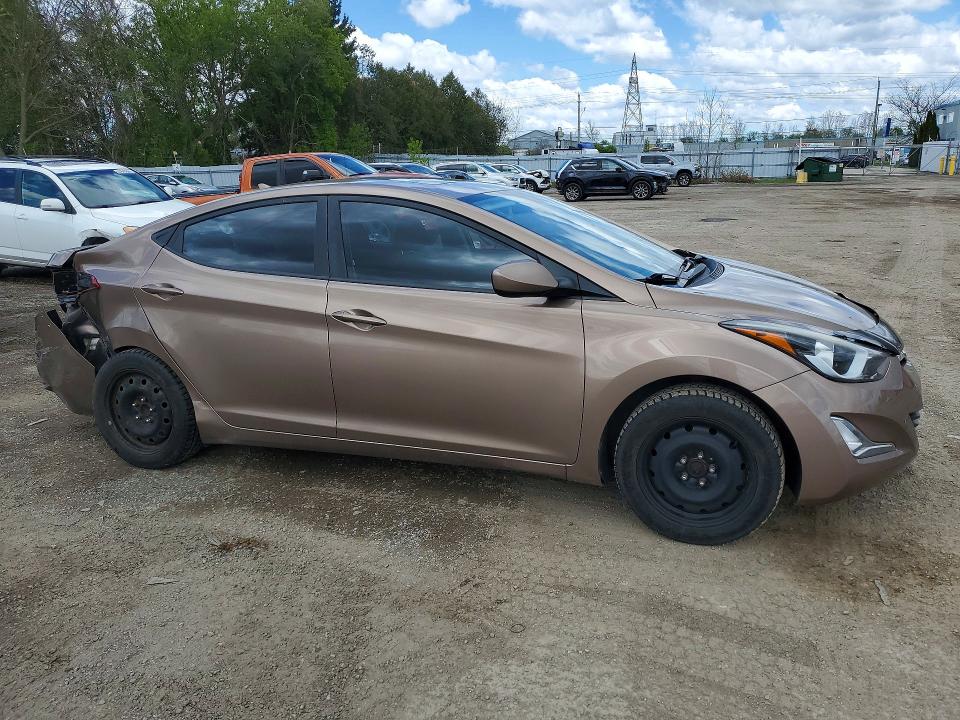 2015 Hyundai Elantra მანქანა იყიდება აუქციონზე, vin: KMHDH4AE2FU302494, აუქციონის ნომერი: 53235136