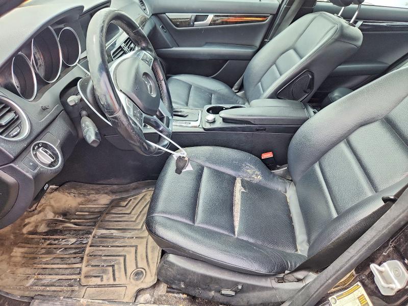 2012 Mercedes-benz C მანქანა იყიდება აუქციონზე, vin: WDDGF8FBXCA741295, აუქციონის ნომერი: 53867646
