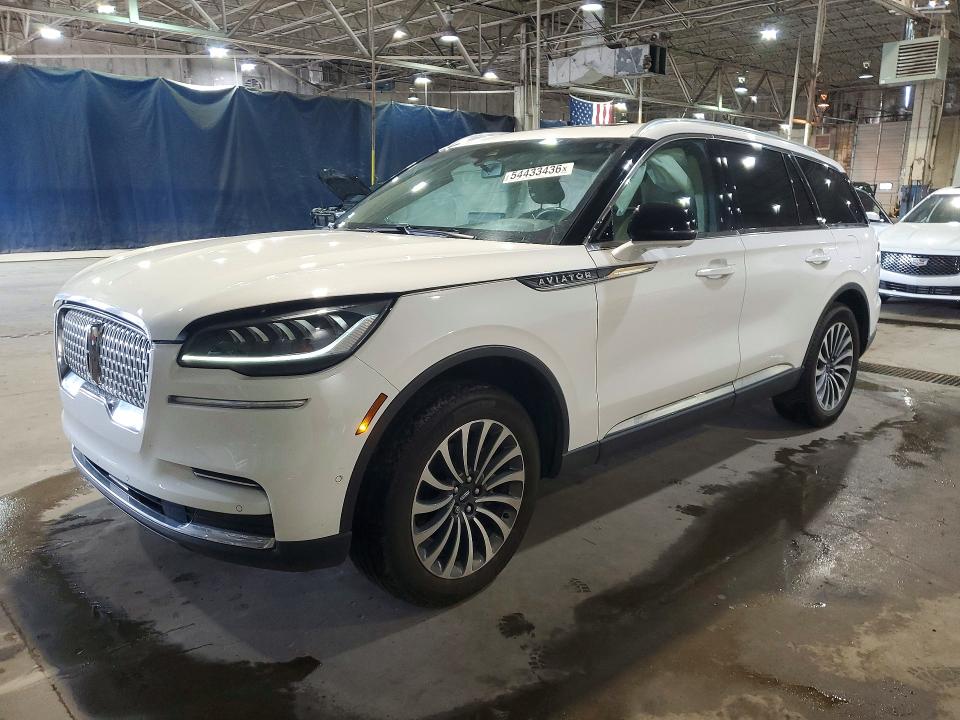 54433436 :رقم المزاد ، 5LM5J7XC8NGL07466 vin ، 2022 Lincoln Aviator مزاد بيع