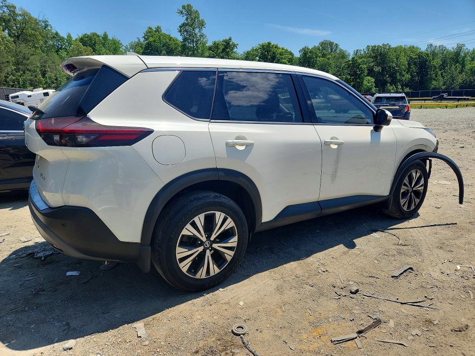 2021 Nissan Rogue მანქანა იყიდება აუქციონზე, vin: JN8AT3BBXMW219616, აუქციონის ნომერი: 53710096