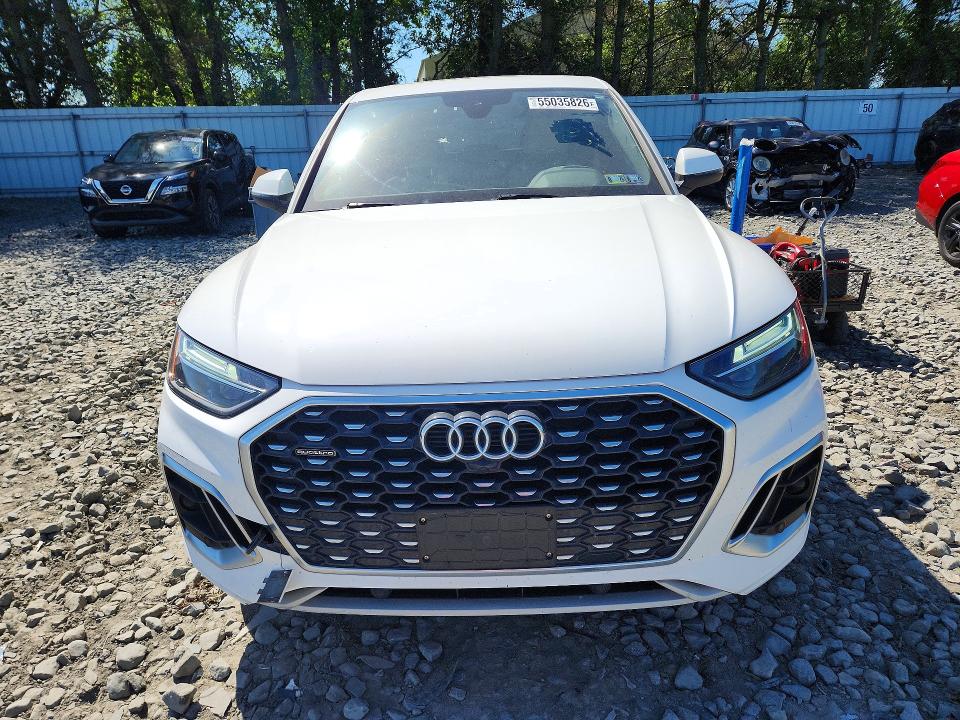 2022 Audi Q5 მანქანა იყიდება აუქციონზე, vin: WA14AAFY8N2073723, აუქციონის ნომერი: 55035826