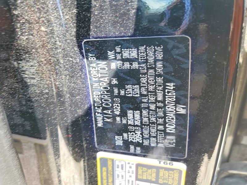 54050686 :رقم المزاد ، KNDJ23AU6N7816744 vin ، 2022 Kia Soul مزاد بيع