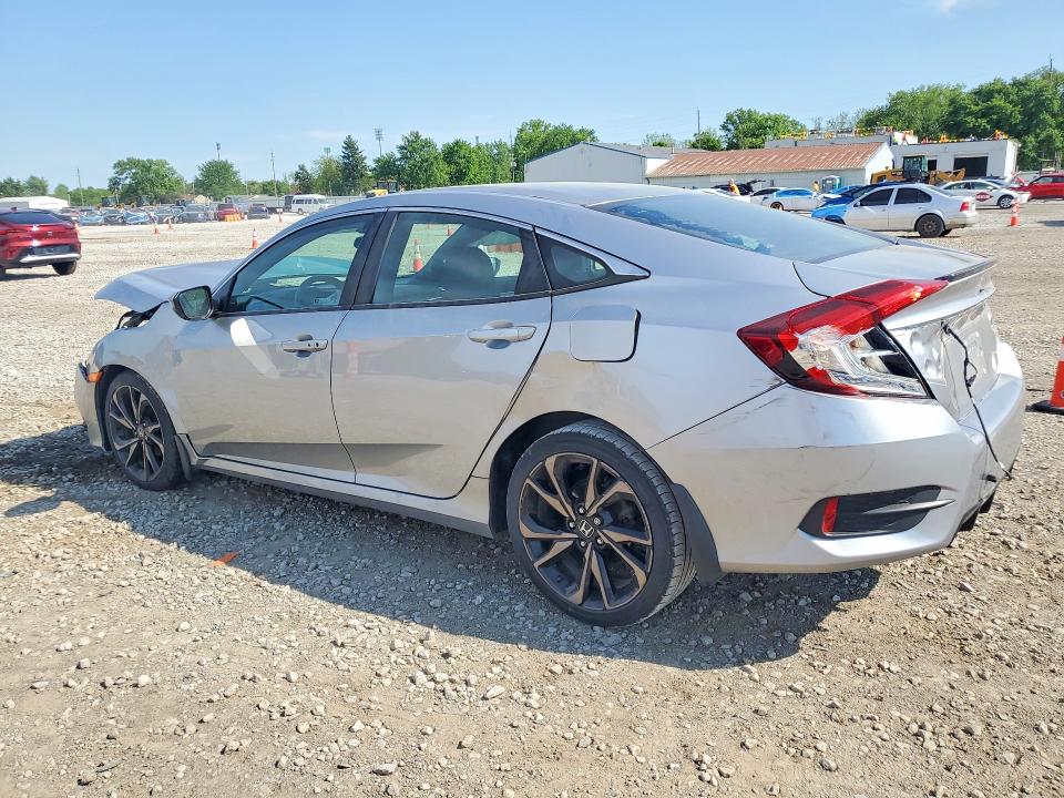 52825626 :رقم المزاد ، 19XFC2F8XLE029320 vin ، 2020 Honda Civic مزاد بيع