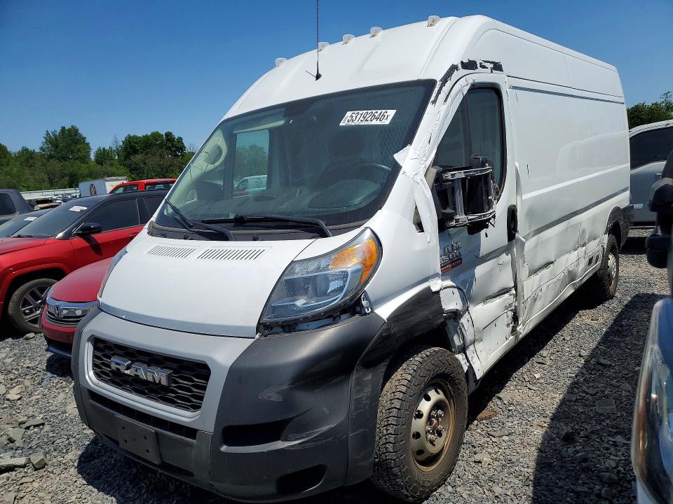 53192646 :رقم المزاد ، 3C6LRVDG3ME581926 vin ، 2021 Ram Promaster 2500 مزاد بيع