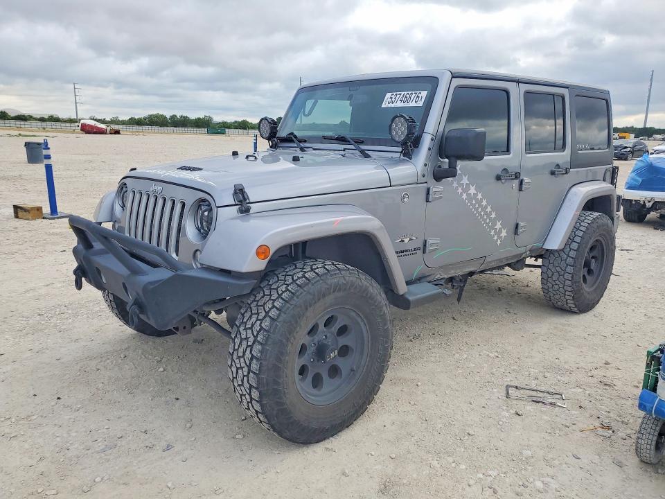 2016 Jeep Wrangler Unlimited მანქანა იყიდება აუქციონზე, vin: 1C4BJWEG4GL155500, აუქციონის ნომერი: 53746876