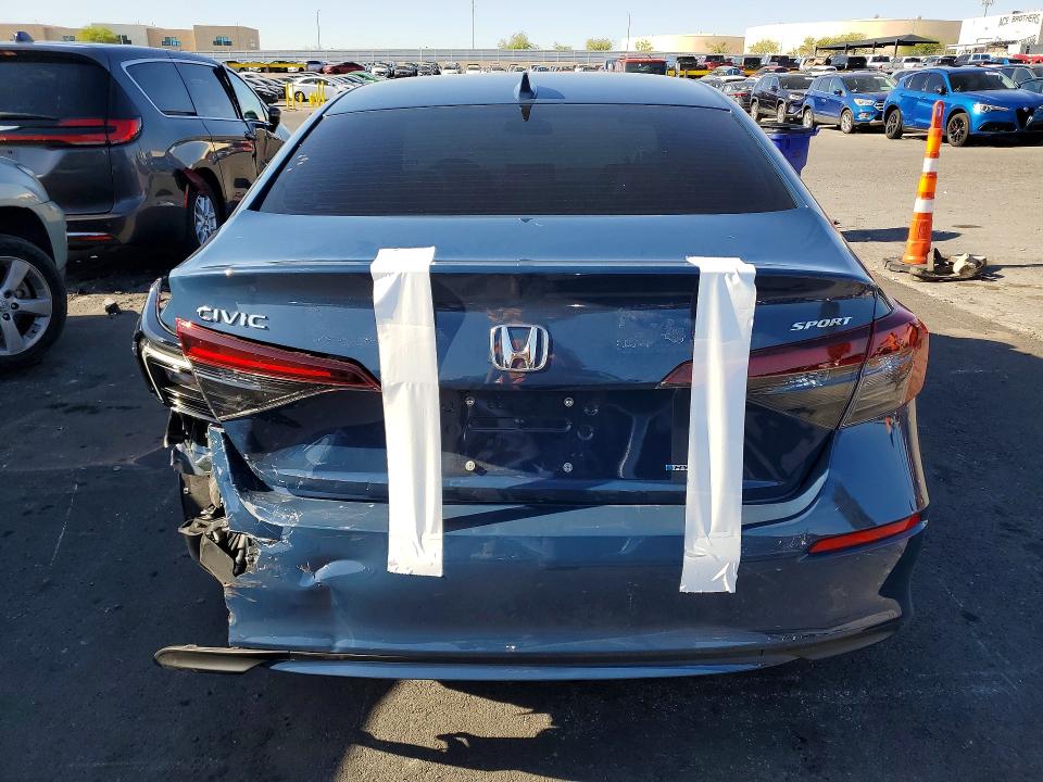 53412476 :رقم المزاد ، 2HGFE4F81SH351936 vin ، 2025 Honda Civic مزاد بيع