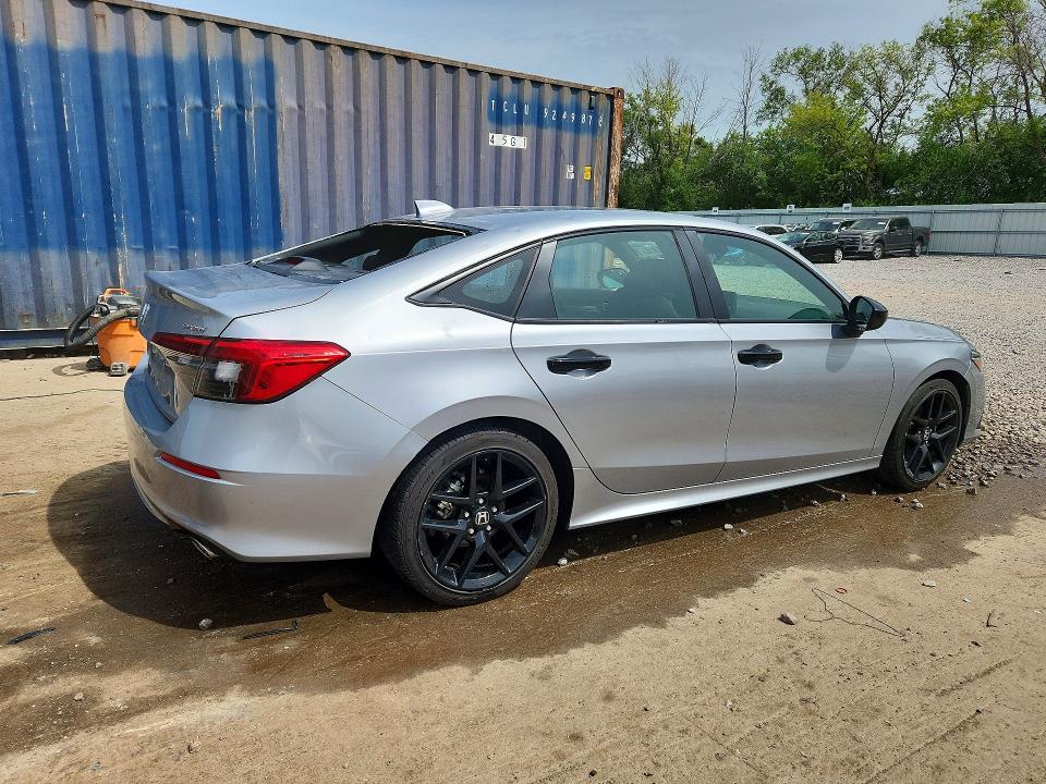 2024 Honda Civic მანქანა იყიდება აუქციონზე, vin: 2HGFE2F52RH517028, აუქციონის ნომერი: 52136916
