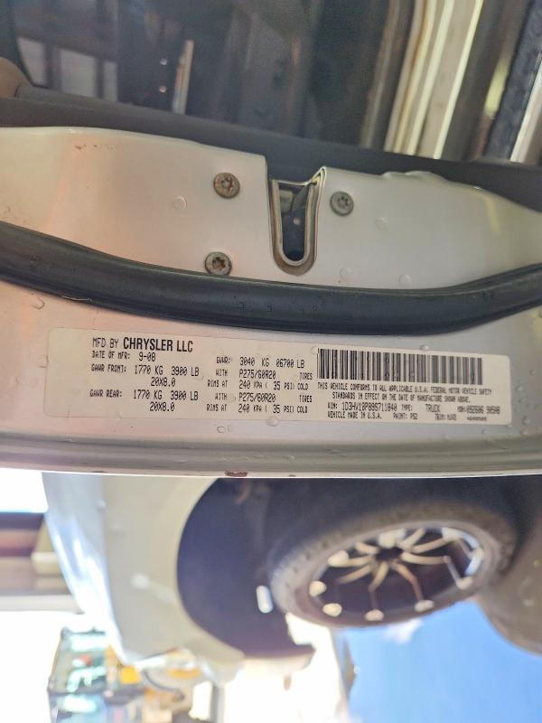 55049536 :رقم المزاد ، 1D3HV18P89S711840 vin ، 2009 Dodge Ram 1500 مزاد بيع