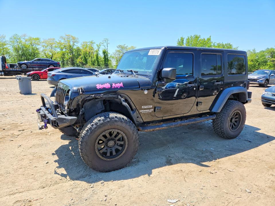51951316 :رقم المزاد ، 1C4BJWDG0GL118316 vin ، 2016 Jeep Wrangler مزاد بيع