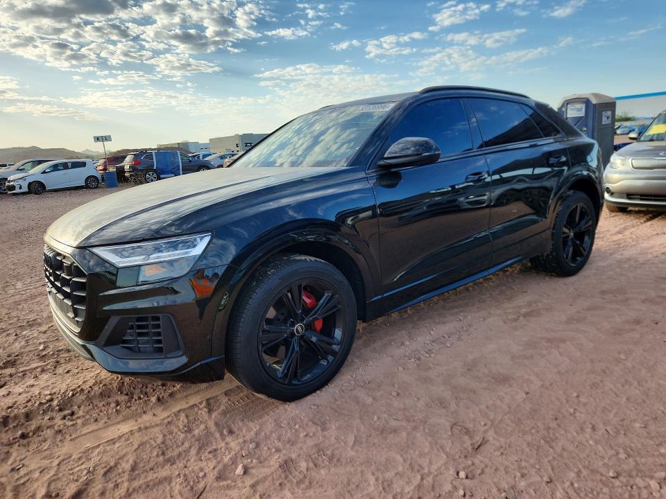 2022 Audi Q8 მანქანა იყიდება აუქციონზე, vin: WA1BVBF14ND026648, აუქციონის ნომერი: 53126996
