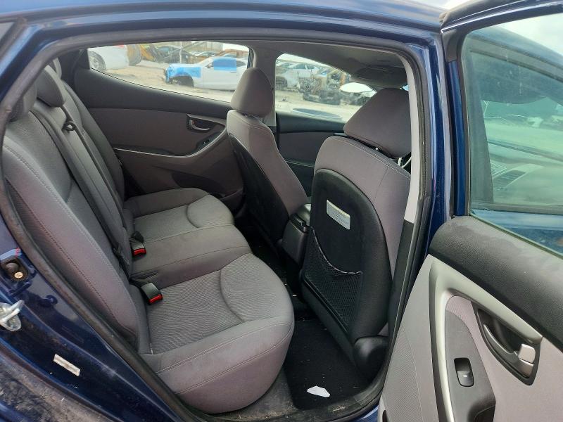 2014 Hyundai Elantra მანქანა იყიდება აუქციონზე, vin: KMHDH4AE8EU166743, აუქციონის ნომერი: 51425576