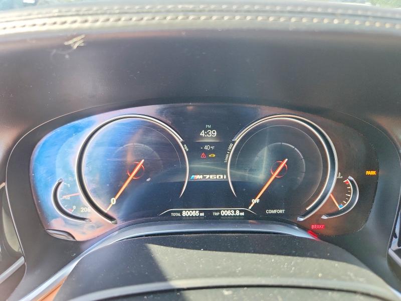 Продаж на аукціоні авто 2019 Bmw M760, vin: WBA7H6C58KG615050, номер лоту: 55008786