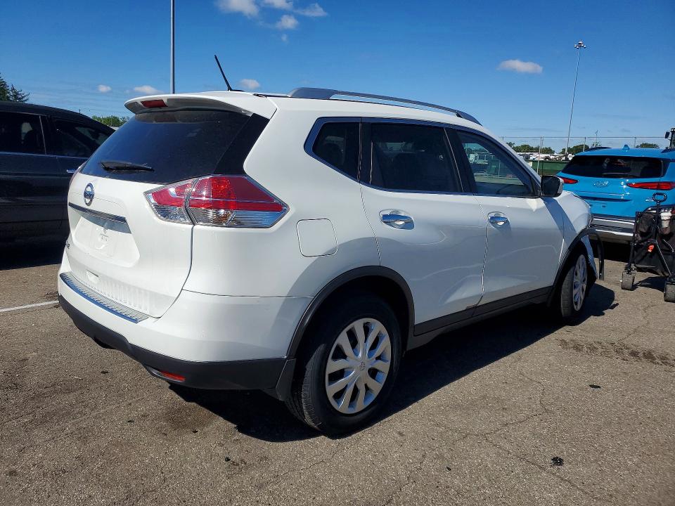 2016 Nissan Rogue მანქანა იყიდება აუქციონზე, vin: KNMAT2MT4GP629189, აუქციონის ნომერი: 53172556